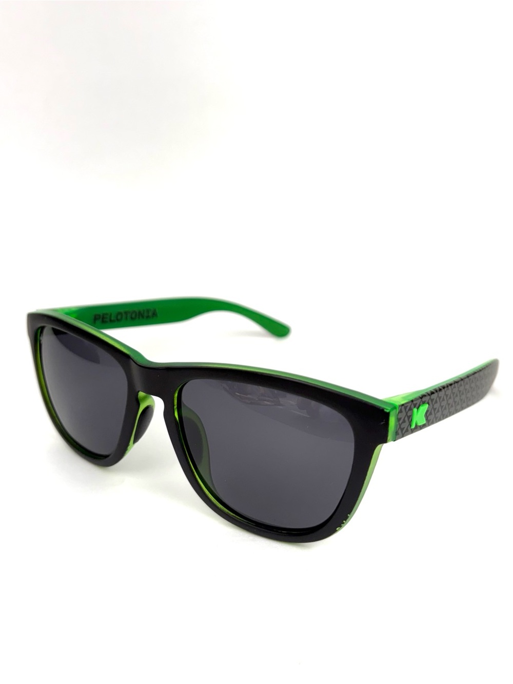 Pelotonia x Knockaround Black & Green Sunglasses